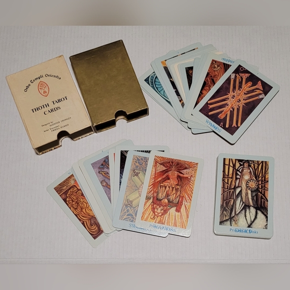 aleister crowley Other - Vintage Thoth Tarot Cards  By Aleister Crowley  - MINT CONDITION